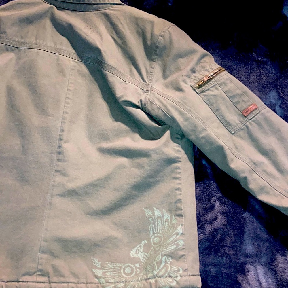 Sherpa Lined Military Jacket